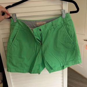 J. Crew Chino Short Size 0 like green solid 13in, 5inch inseam